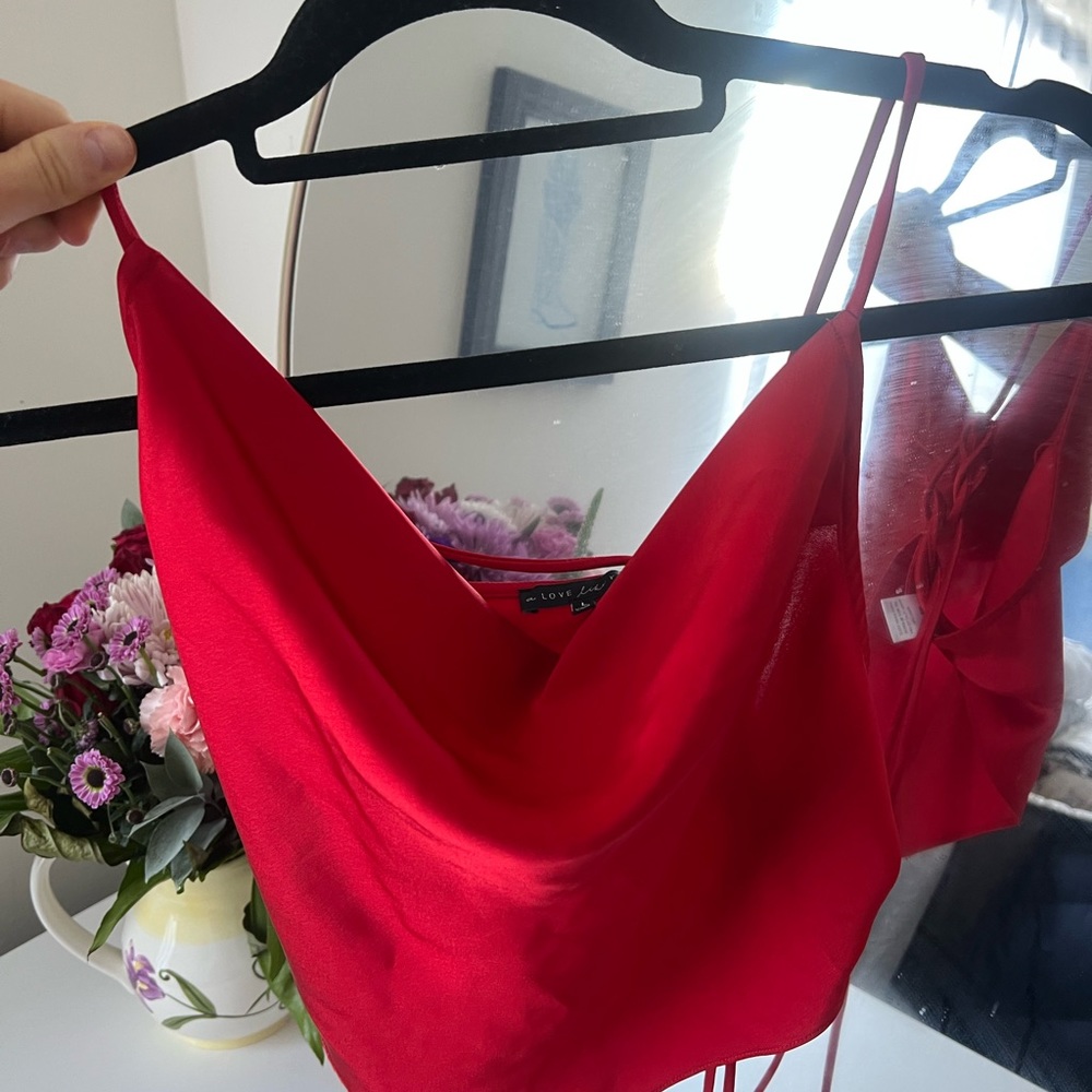 Elegant Red Women's Camisole